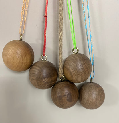 Wood Balls (Set of 5) Wood Home Decor 2" Diameter