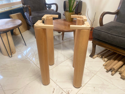 Cylinder Legs a Set of 4 for Dining Tables Heavy Tables Solid Wood Table Legs Wood Legs for Heavy DIY Custom Legs