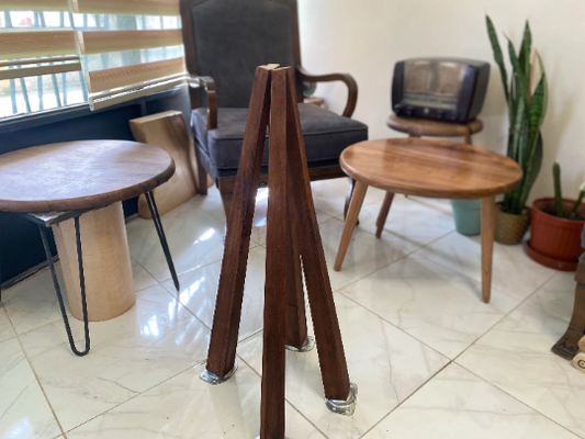 Square Tapered Beech Wood Dining Table Legs (Set of 4)